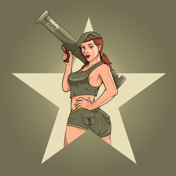 Air Cannon Pin-up Girl